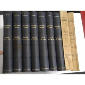 CODUL  CIVIL  ADNOTAT  9 volume  - C. HAMANGIU - 1925
